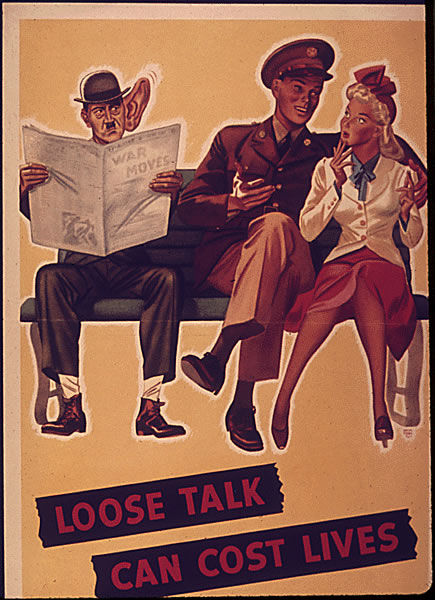 Loose Talk_Loose Talk Costs Lives (bench)